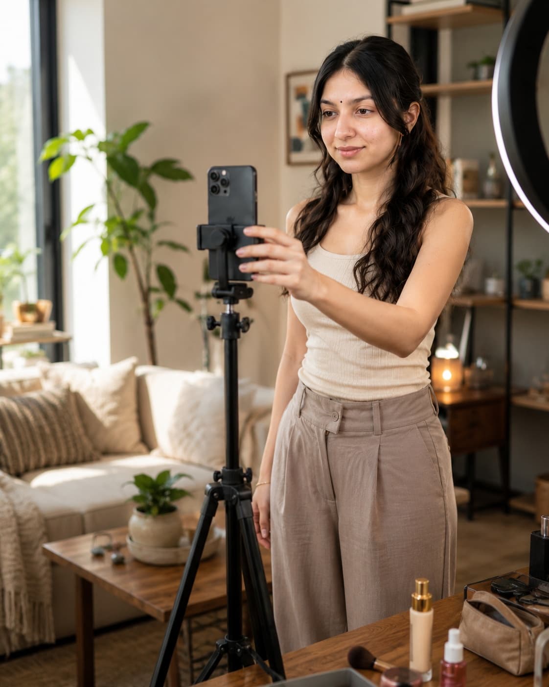 Korvio creator network member executing an influencer marketing campaign